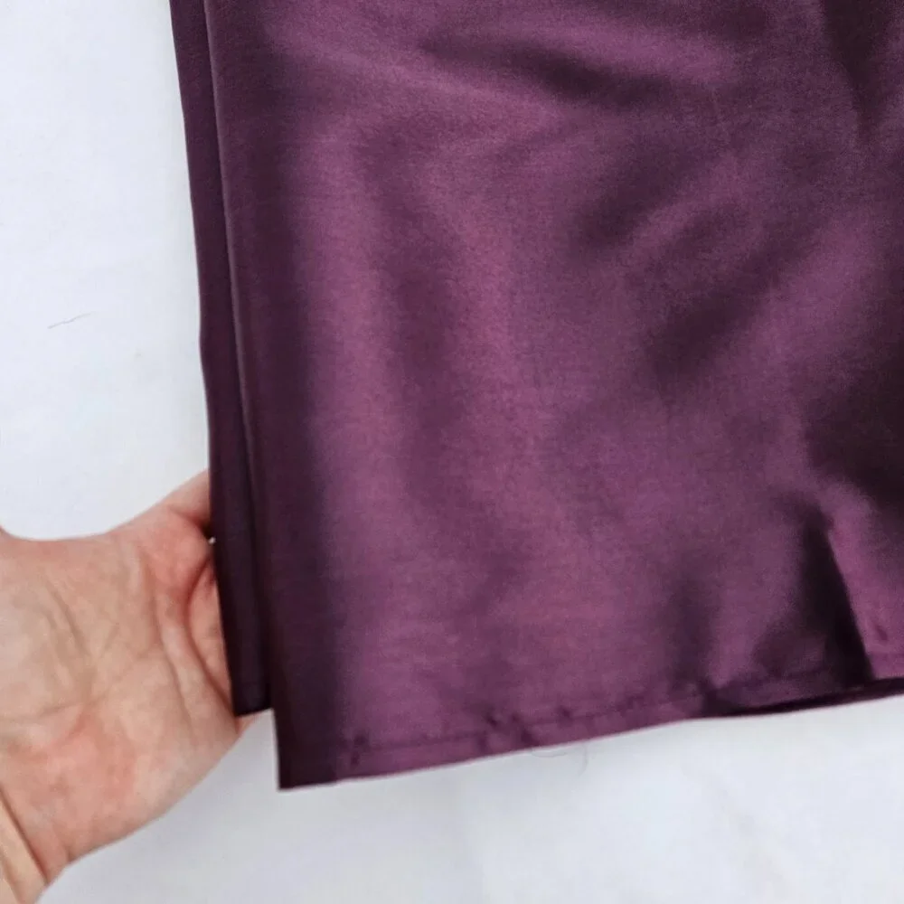 Satin Table Runners 15 Eggplant Purple 14